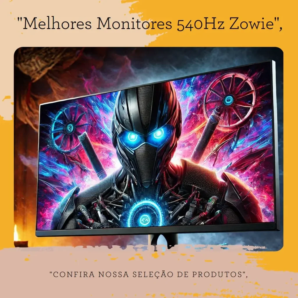 Melhores 5  monitor 540hz zowie