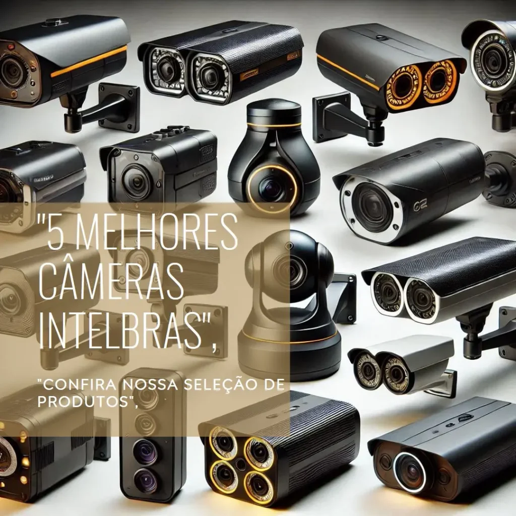 5 Melhores Modelos de  cameras de segurança Intelbras