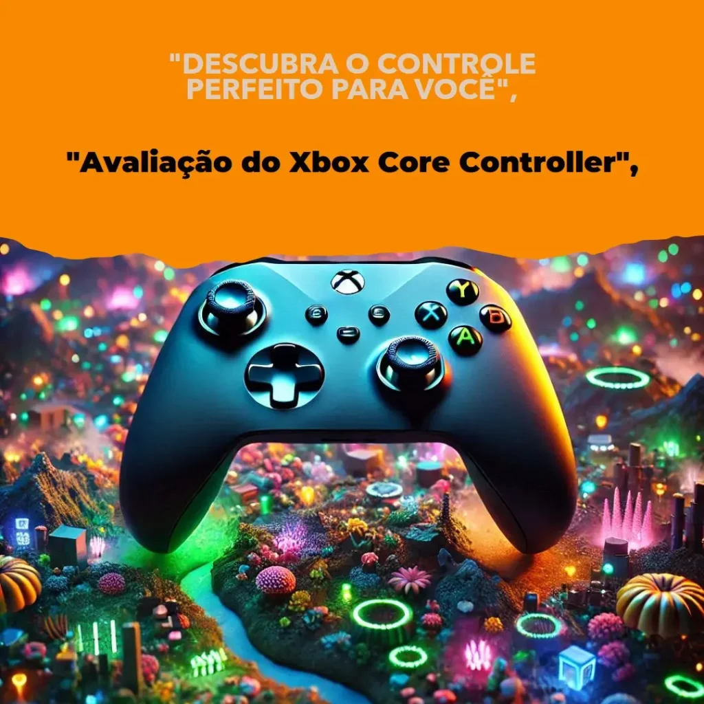 Xbox Core Wireless Gaming Controller – Astral Purple: Design moderno e compatibilidade ampla