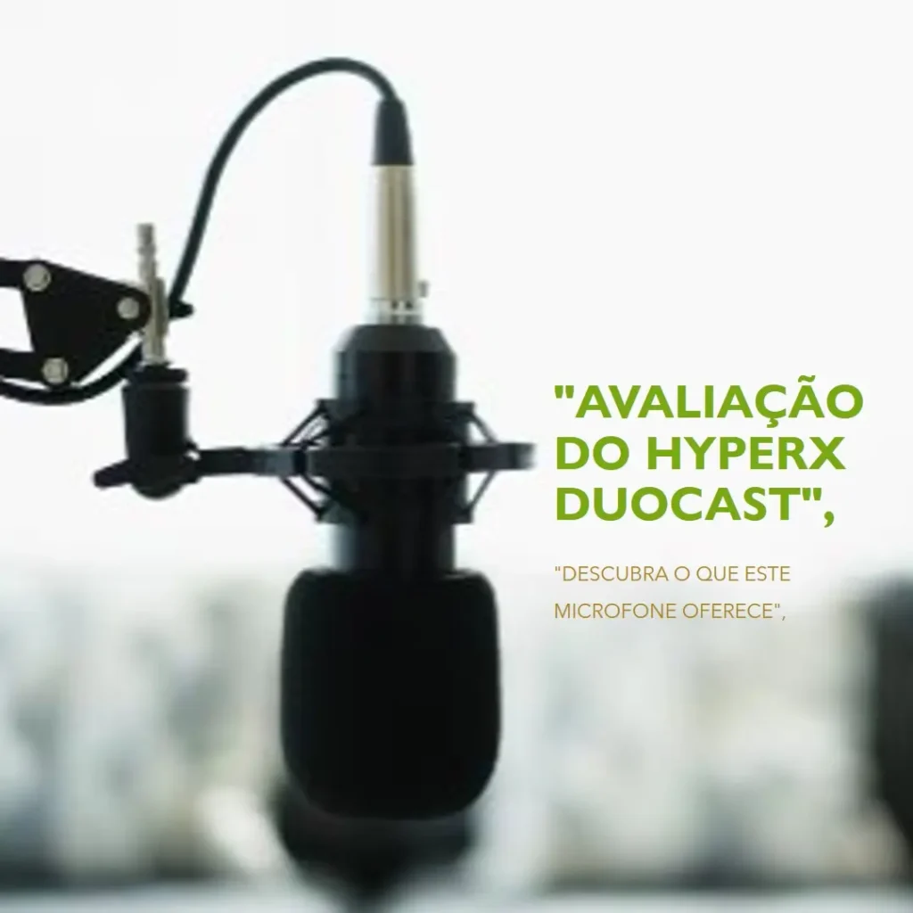 HyperX Duocast: Microfone USB com RGB e Alta Performance