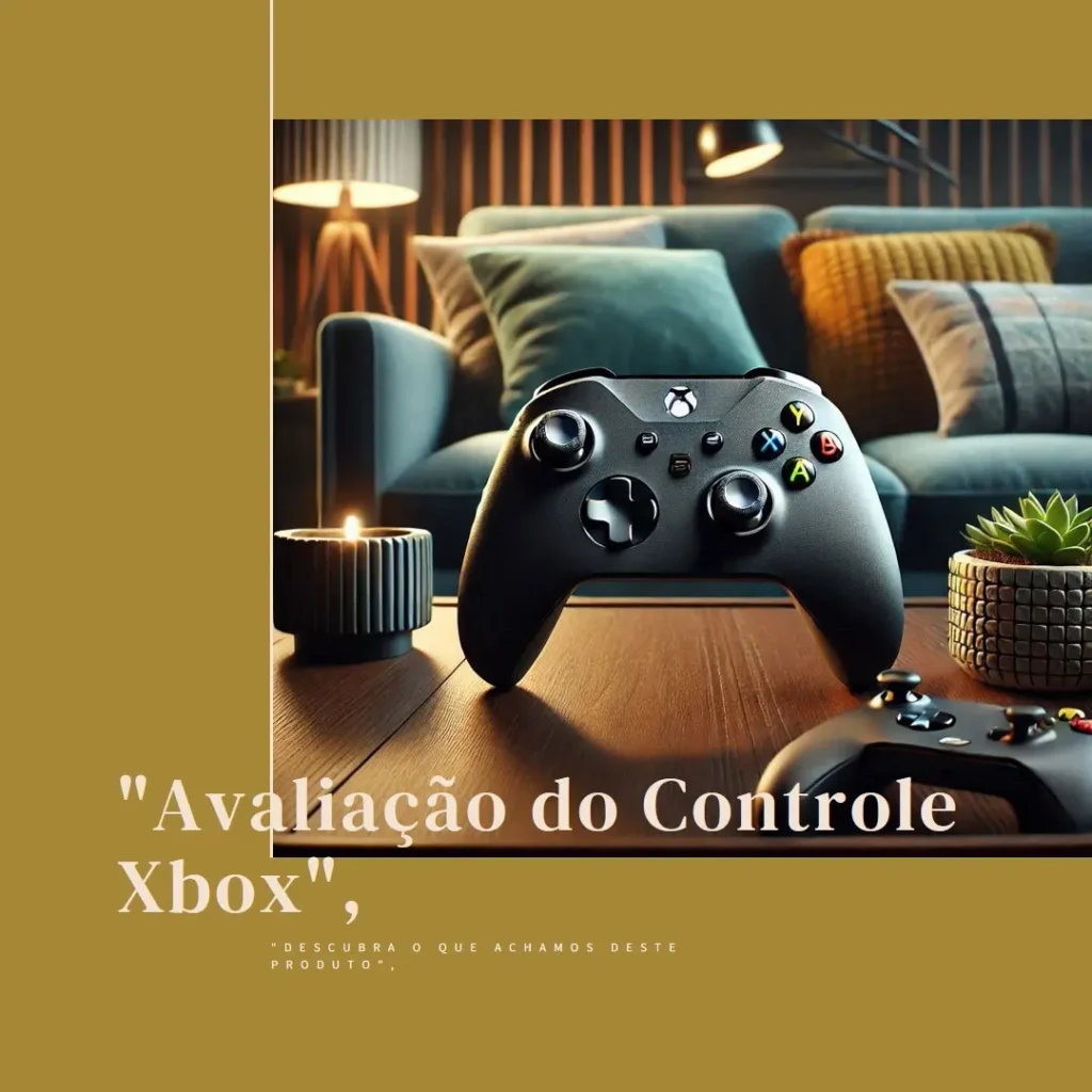 Controle sem Fio Xbox - Carbon Black: Conforto, Precisão e Conectividade