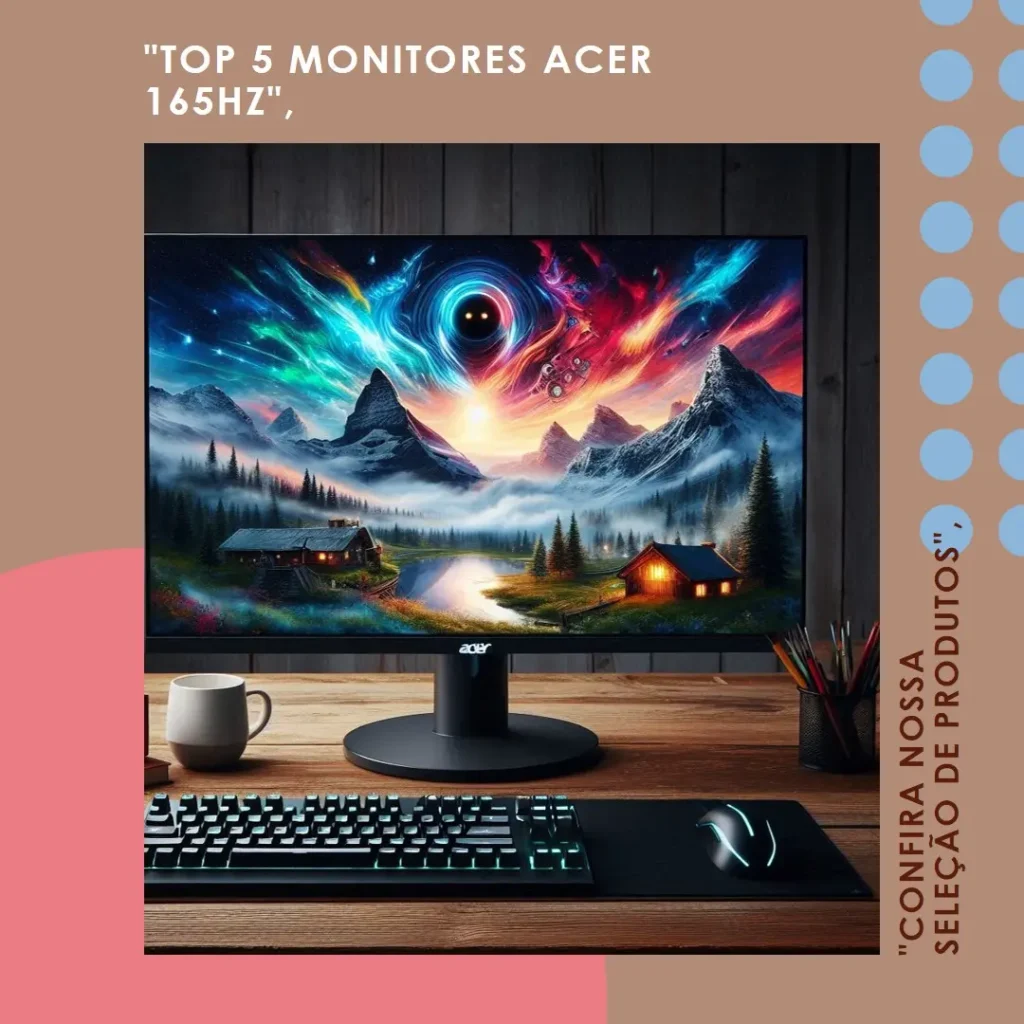 Top 5 Opções de  monitor Acer 165hz