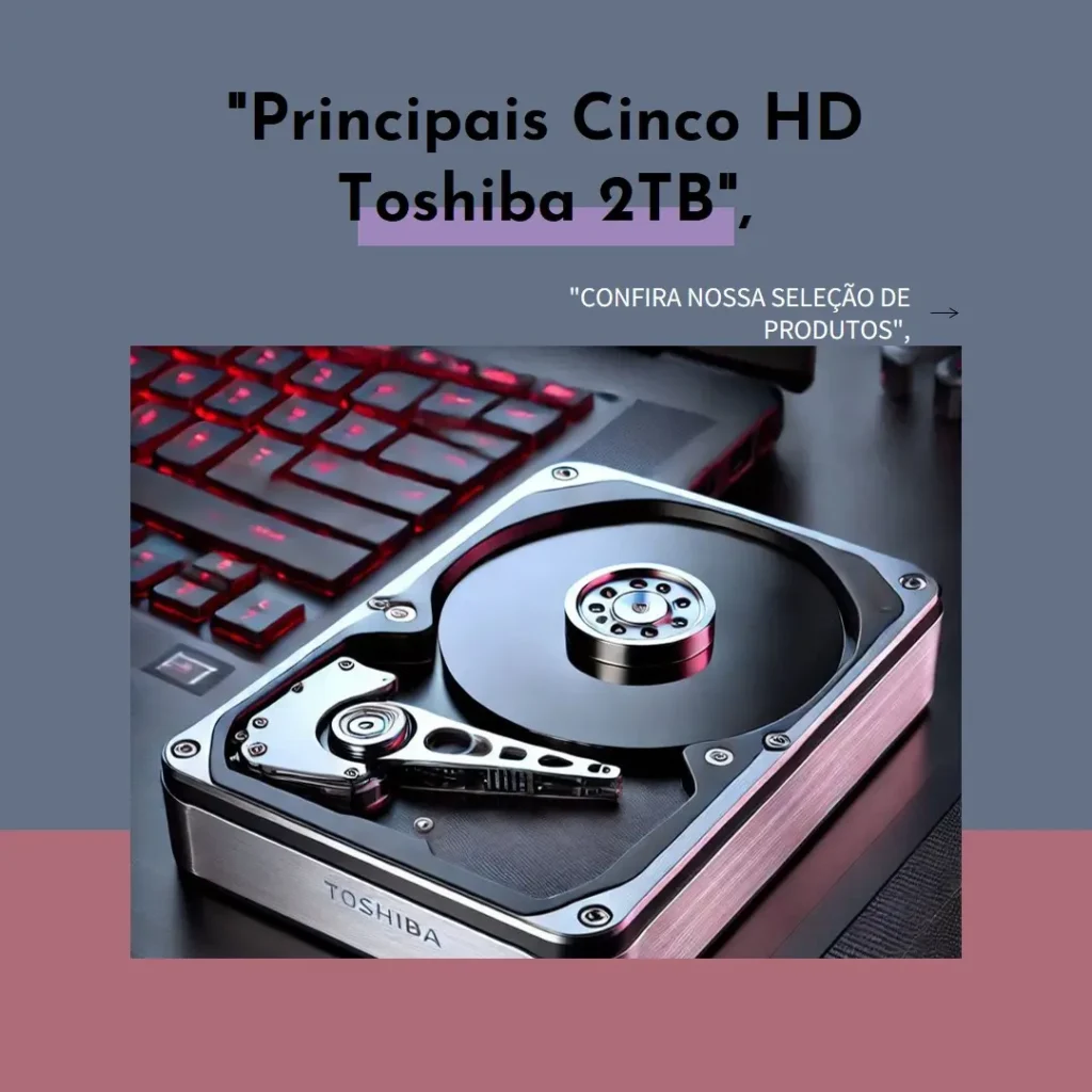 Principais Cinco  hd Toshiba 2tb