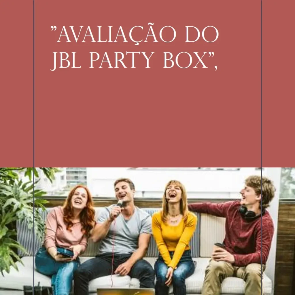 JBL Caixa de Som Portátil Party Box Stage 320 - Potência e Som Imersivo