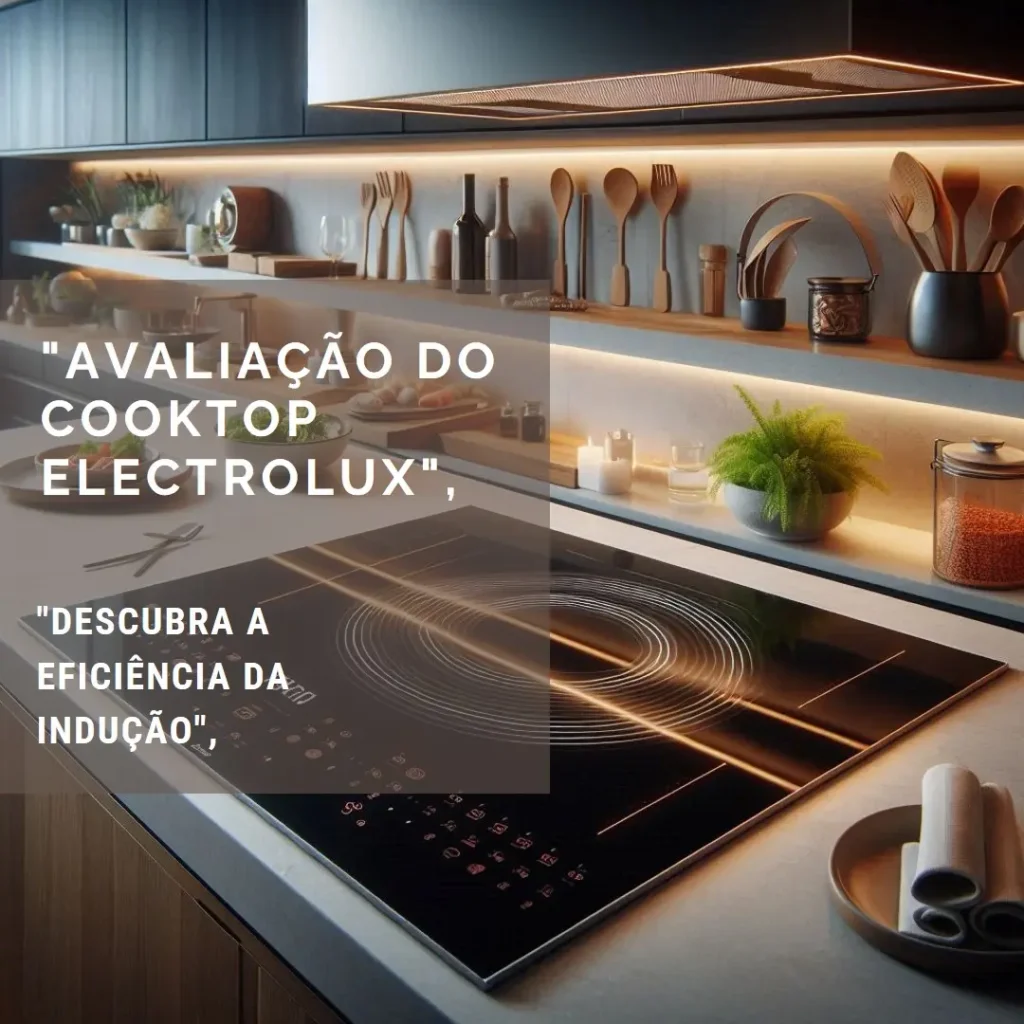 Electrolux Cooktop de Indução IE60P 4 Zonas e Painel Touch Preto 220V