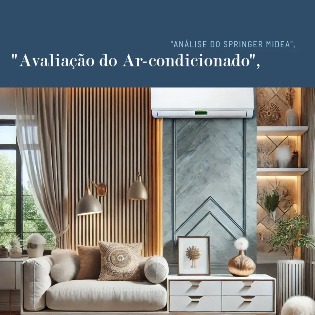 Ar-condicionado Split Inverter 12000 Btus Springer Midea Airvolution Connect High Wall Só Frio