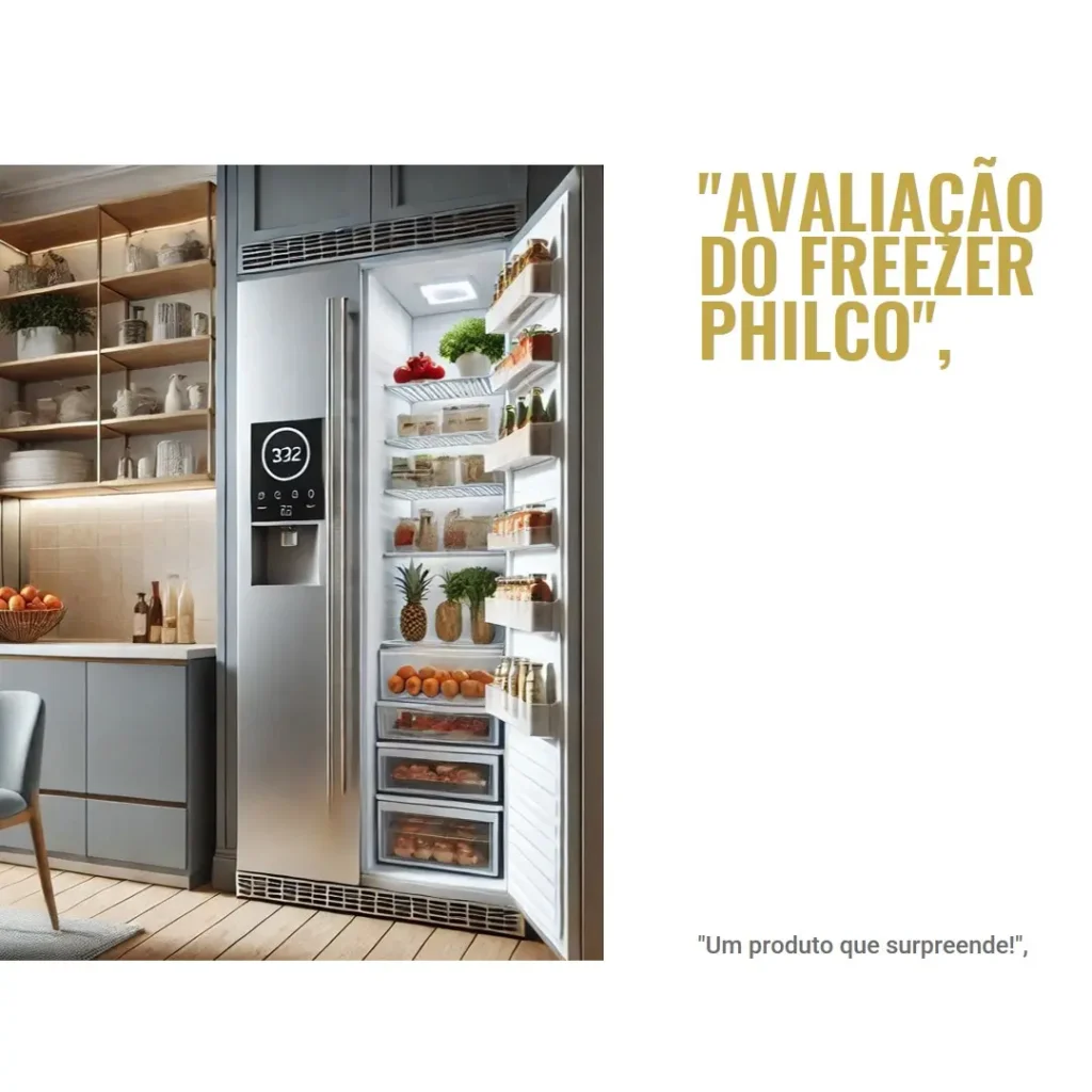 Freezer e Refrigerador Philco PFV205I Vertical Inox Premium 201L 127V: Praticidade e Design Moderno