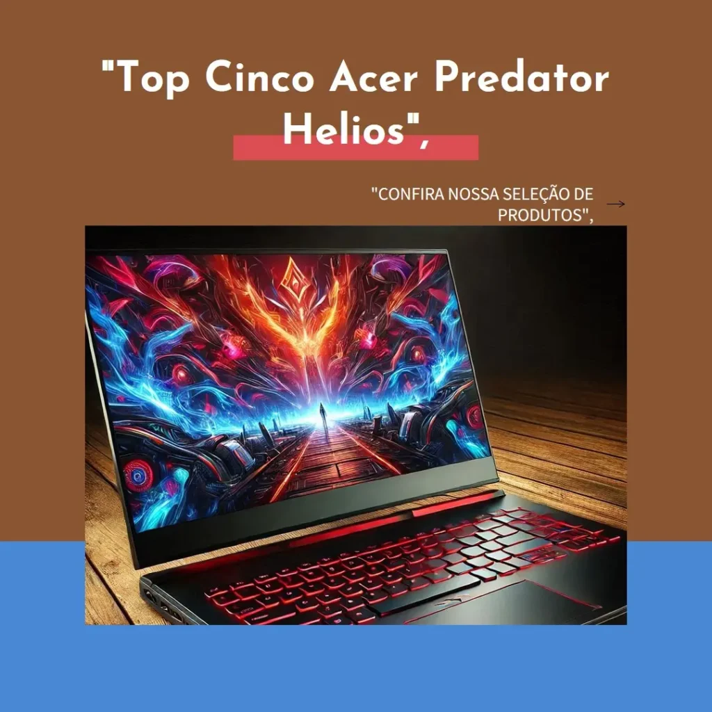 Top Cinco  Acer Predator Helios neo 16 rtx 4060