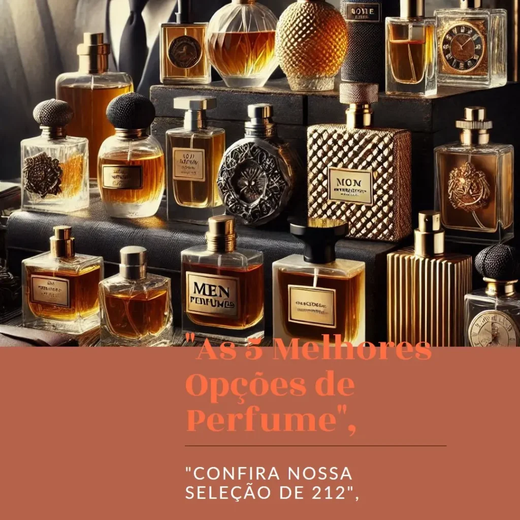 As 5 Melhores Opções de perfume masculino 212