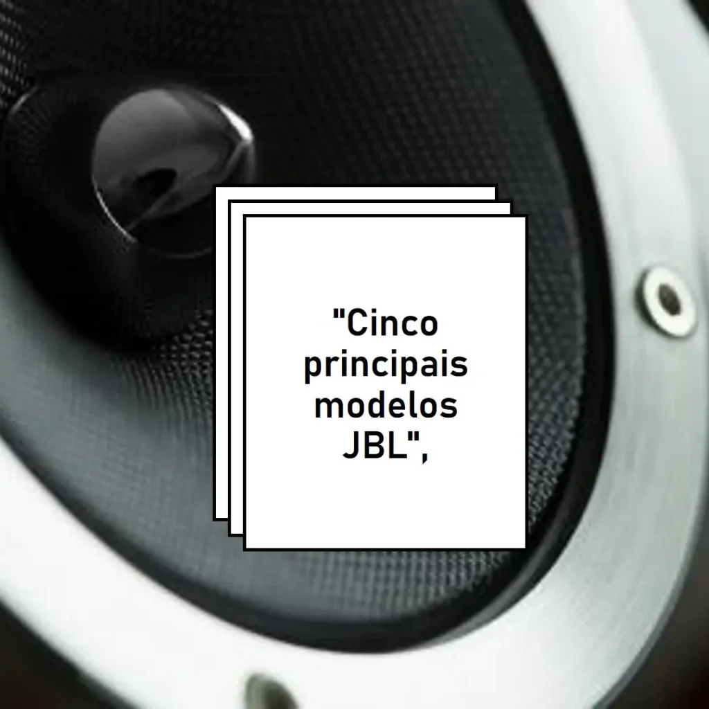 Top Cinco Modelos de  JBL partybox 1100