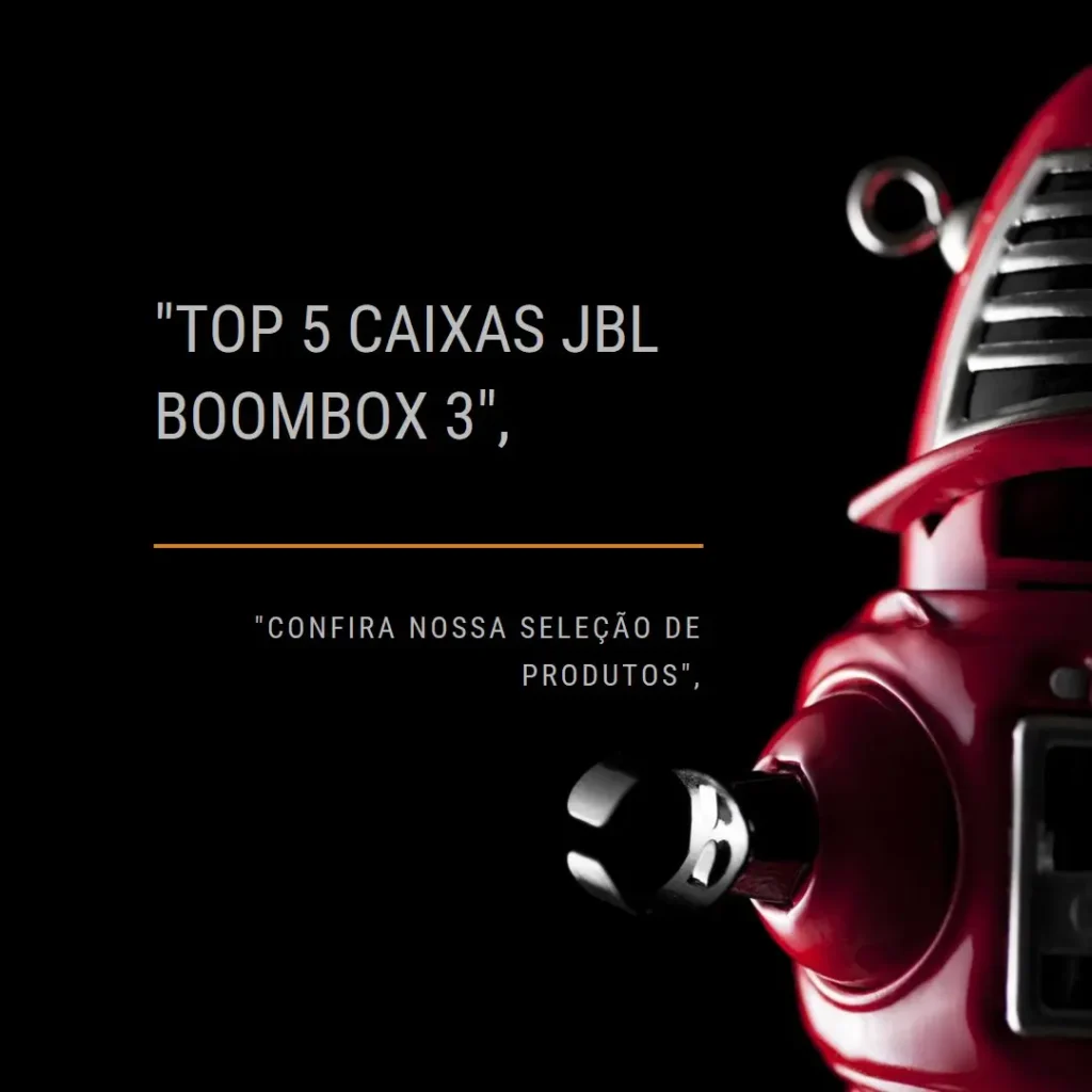 Top 5  caixa JBL Boombox 3 wifi