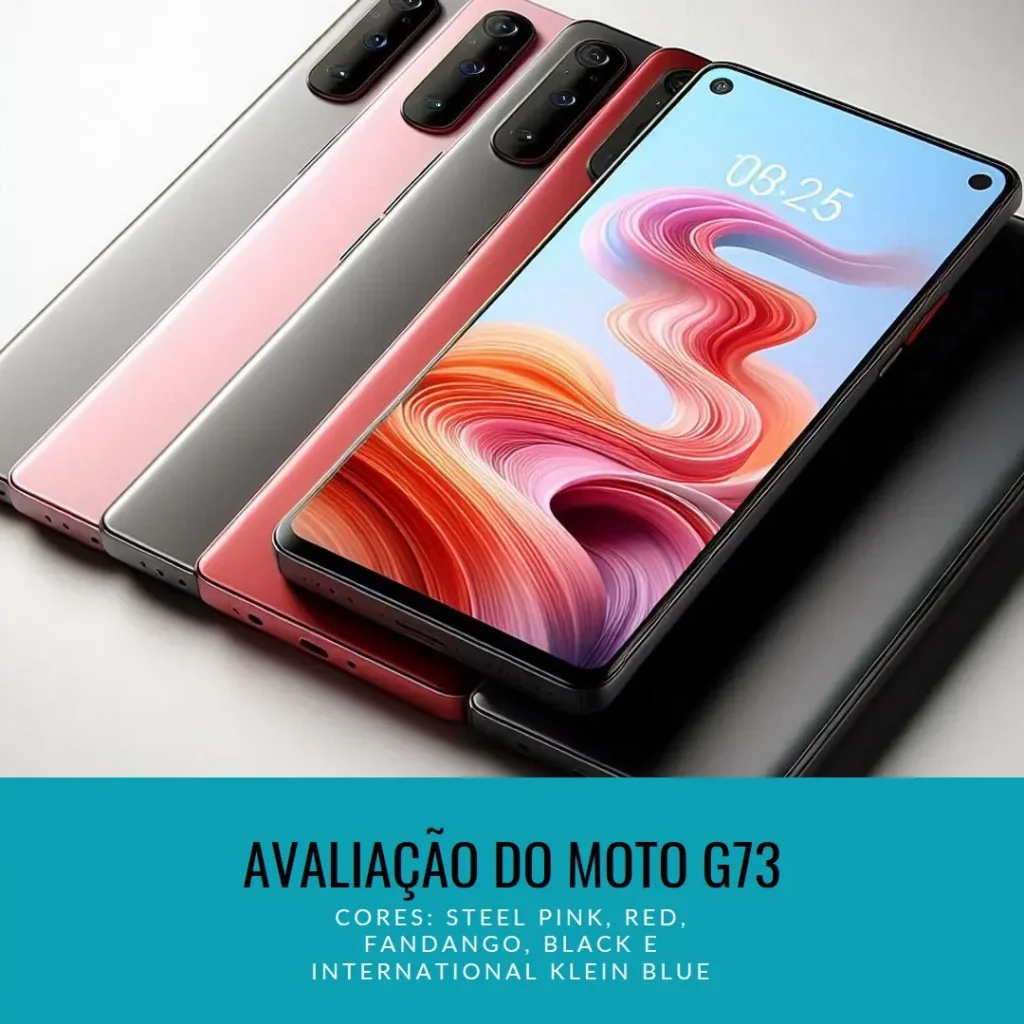 Smartphone Motorola Moto G73 5G 128GB - Câmera 50MP, RAM 8GB