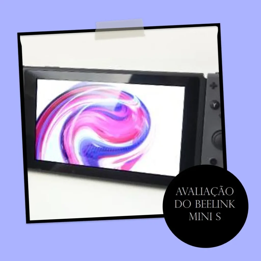 Beelink Mini S: Mini PC 11ª Geração Intel, 8GB RAM e 256GB SSD