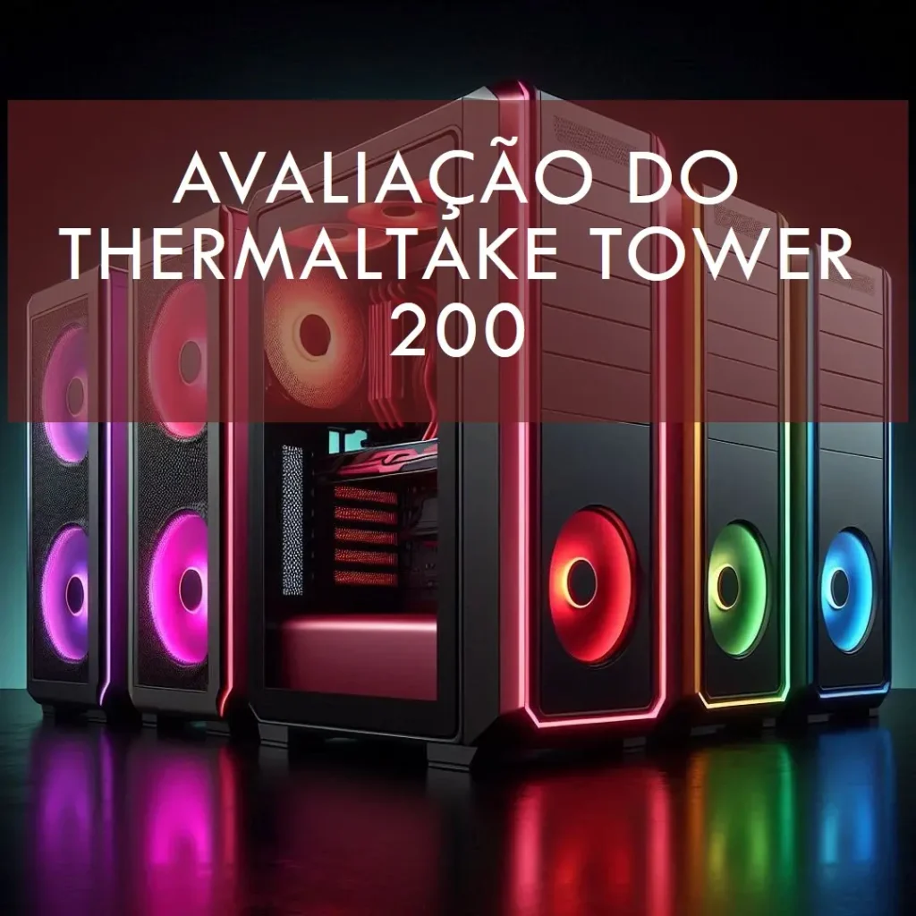 Thermaltake Tt The Tower 200 Preto mITX: Compacto e Eficiente