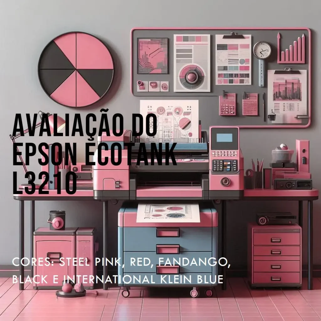 Epson Multifuncional EcoTank L3210: Imprime, Cópia e Digitaliza com Economia