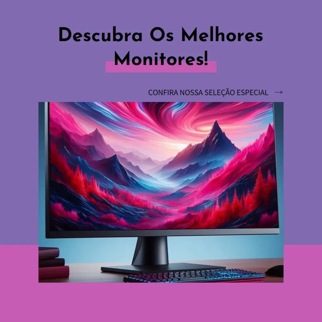 Os 5 Principais Modelos de  Monitor 165hz 27 polegadas