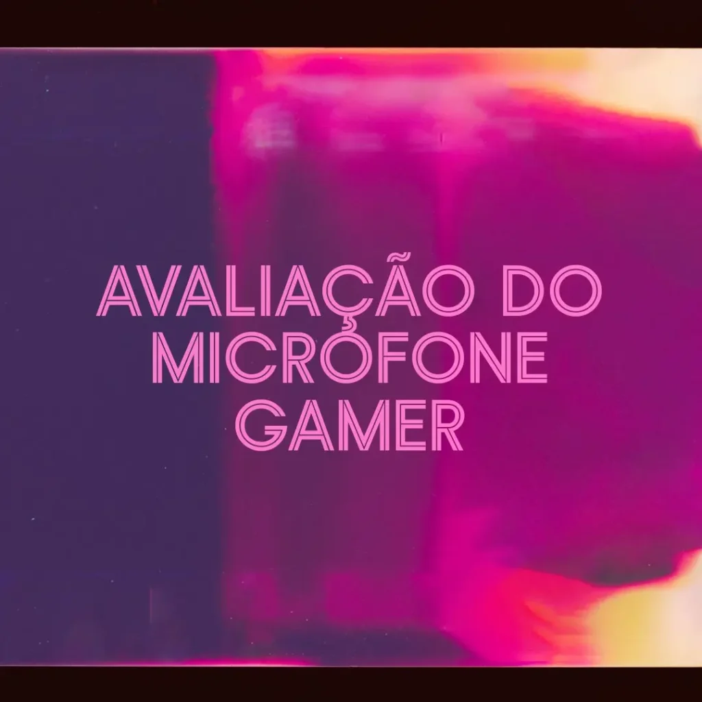 Microfone Gamer HyperX QuadCast S: Antivibração, LED RGB, USB
