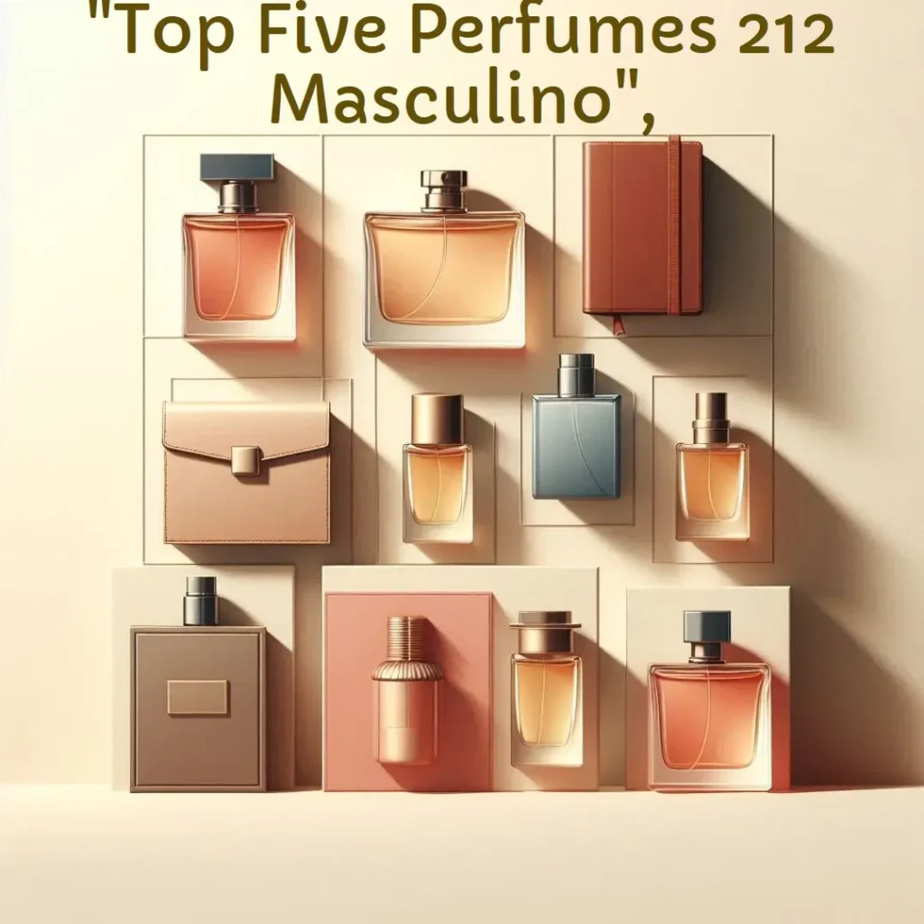 Top Cinco Modelos de  perfume 212 masculino original