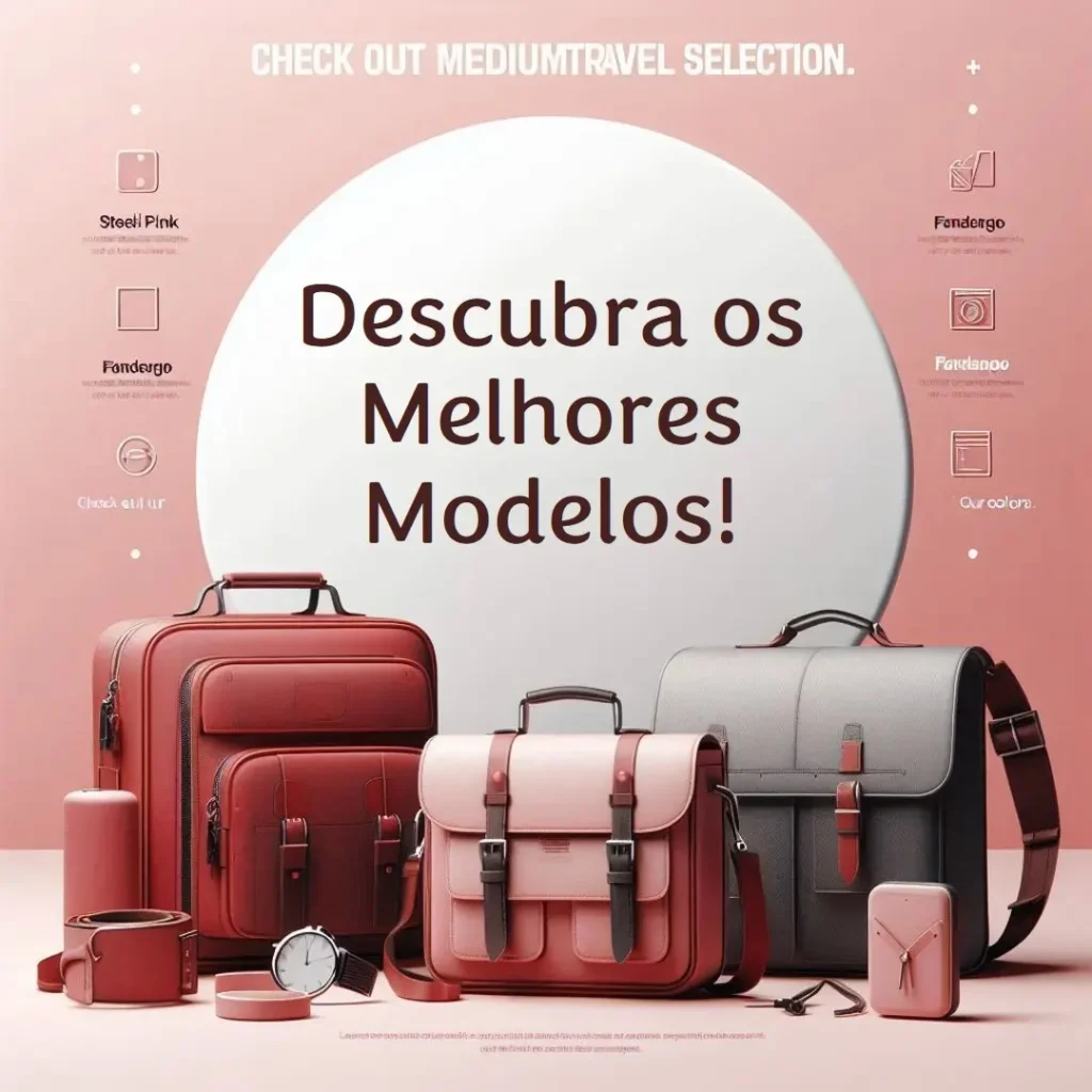 5 Melhores Modelos de mala de viagem media