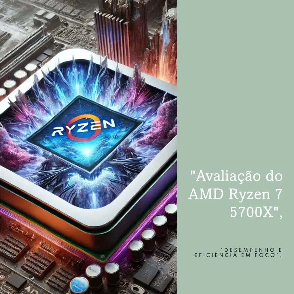 AMD Ryzen 7 5700X 8-Core, 16-Thread: Alta Performance e Desempenho