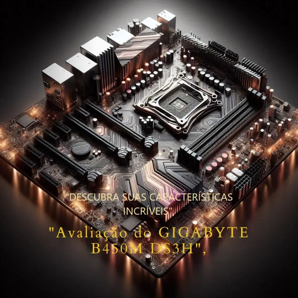 GIGABYTE B450M DS3H V2: Placa-mãe AM4 com M.2 e USB 3.1