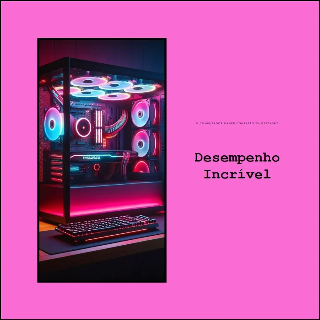 Computador Gamer Completo Intel Core i5, 8GB, SSD 256GB, Kit Gamer com Headset e Monitor 20"