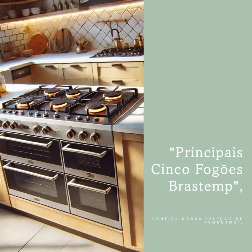 Principais Cinco fogao 4 bocas Brastemp