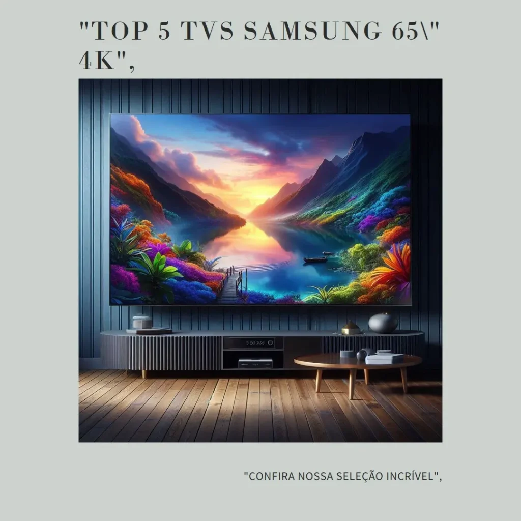 Top 5 Opções de Samsung 65 polegadas 4k