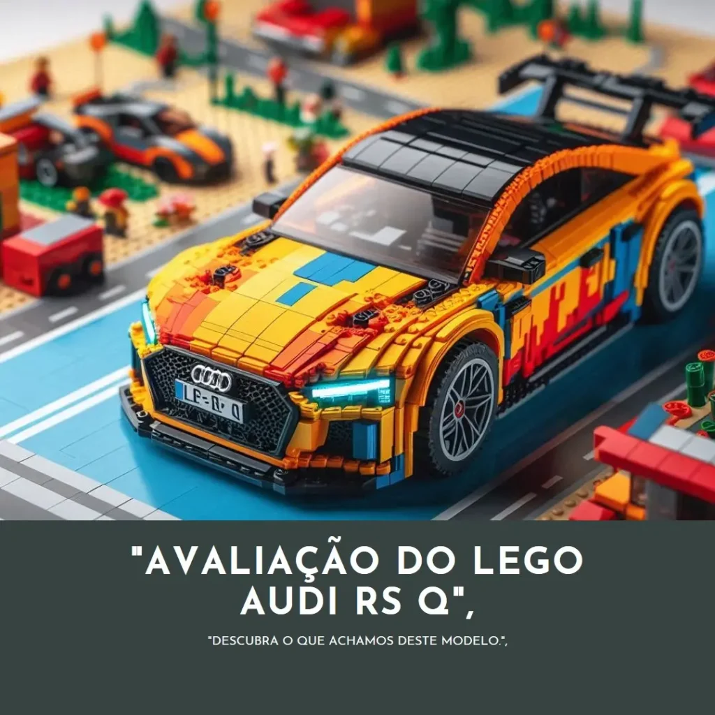 LEGO Set Technic 42160 Audi RS Q e tron 914 peças: Um Desafio Para Apaixonados por Rali