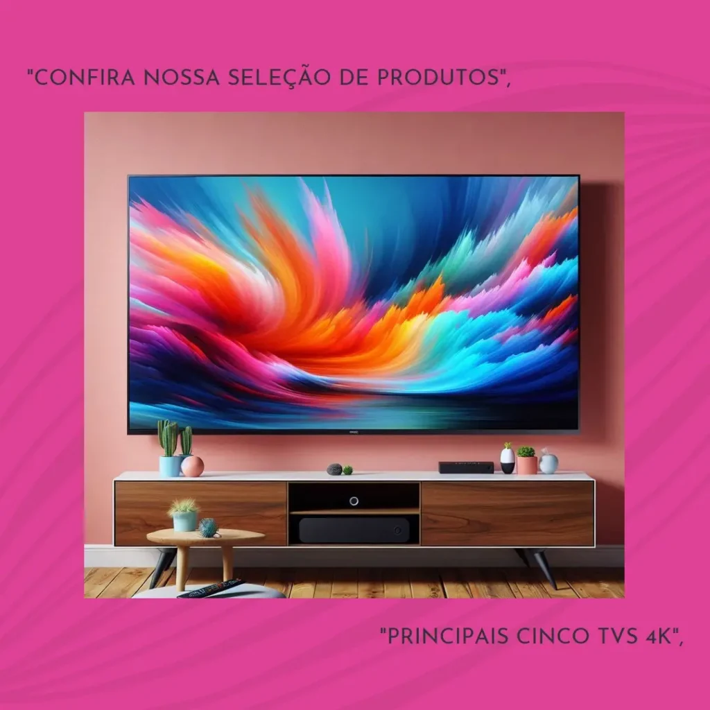 Principais Cinco  TV 4k Samsung 65 polegadas