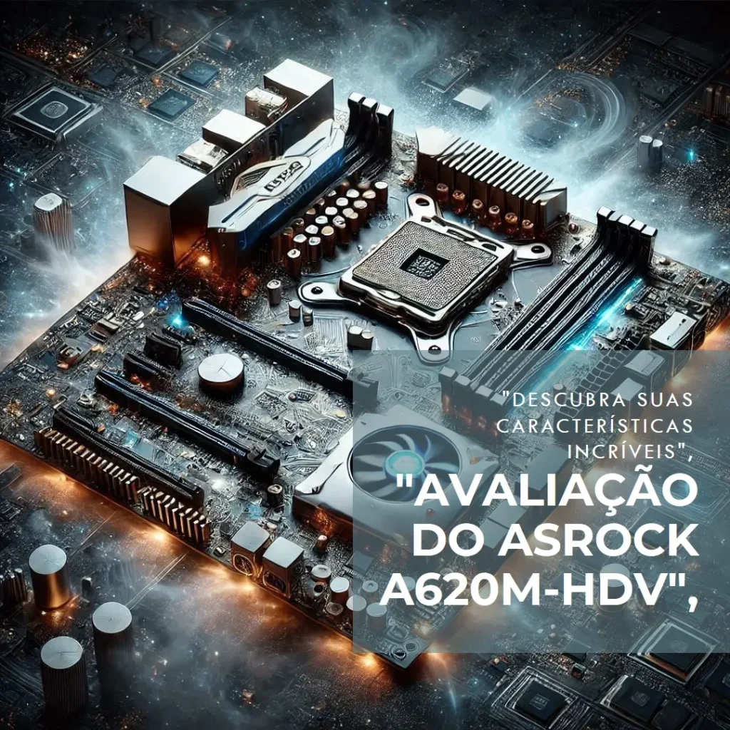 ASRock A620M-HDV/M.2+: Placa Mãe AM5 para Processadores Ryzen 7000