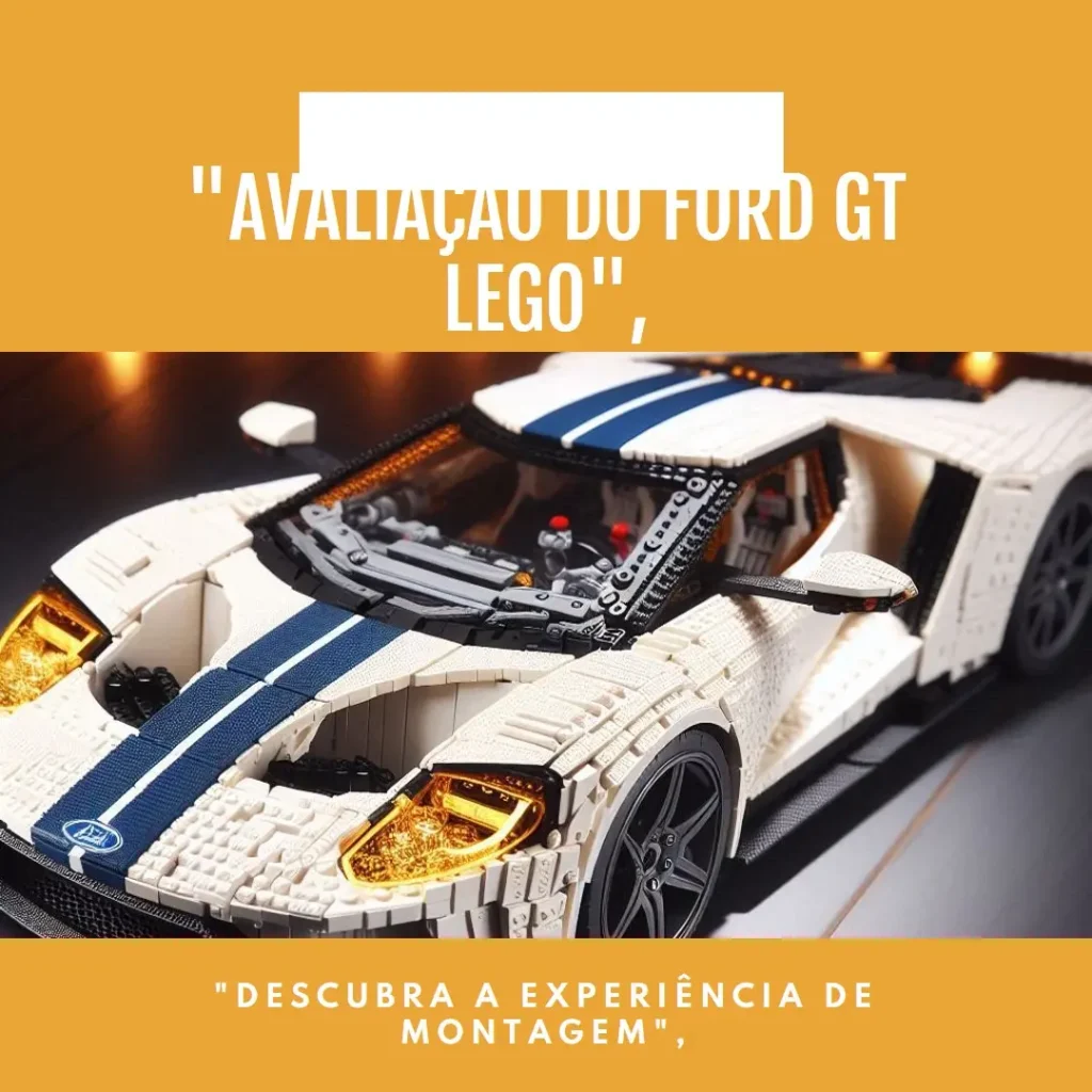 LEGO® Technic Ford GT 2022 42154: Kit de Construção para Adultos (1.466 Peças)