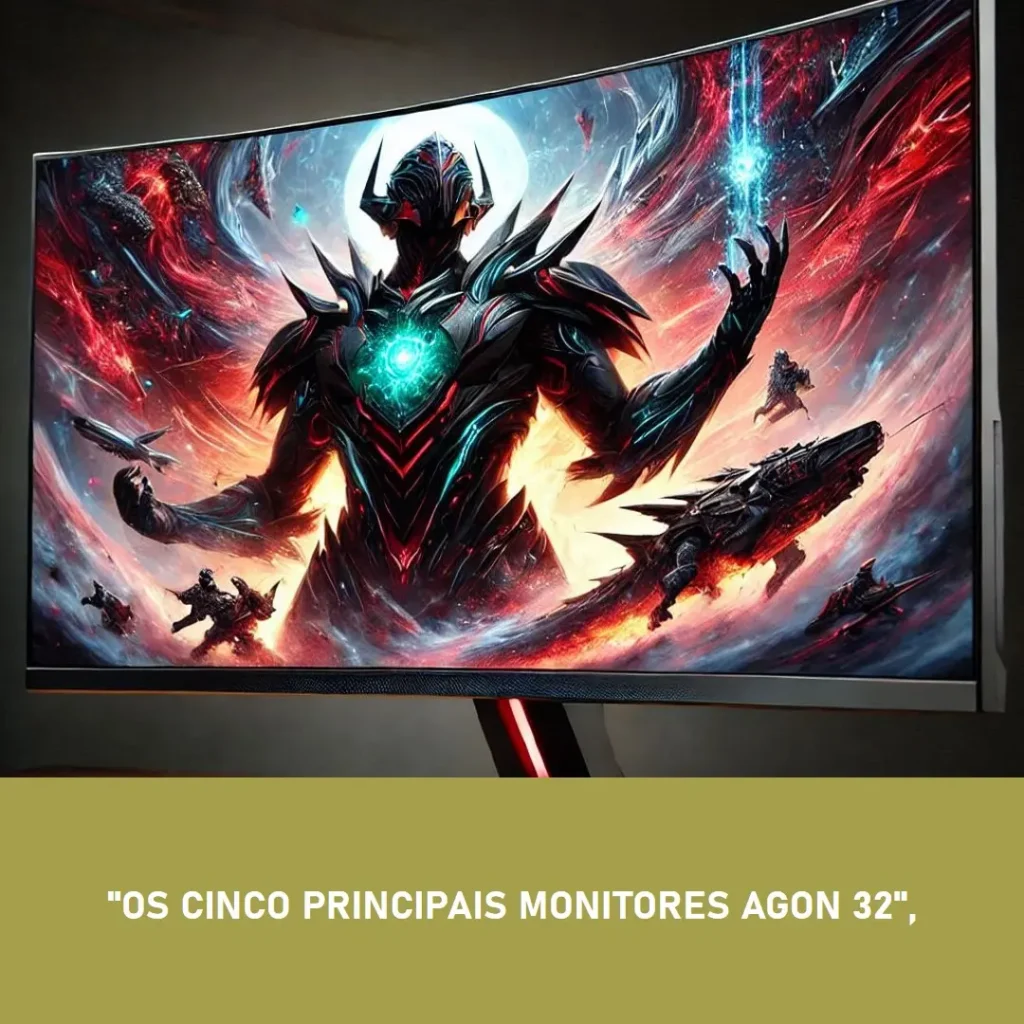 Top Cinco  monitor Agon 32 curvo