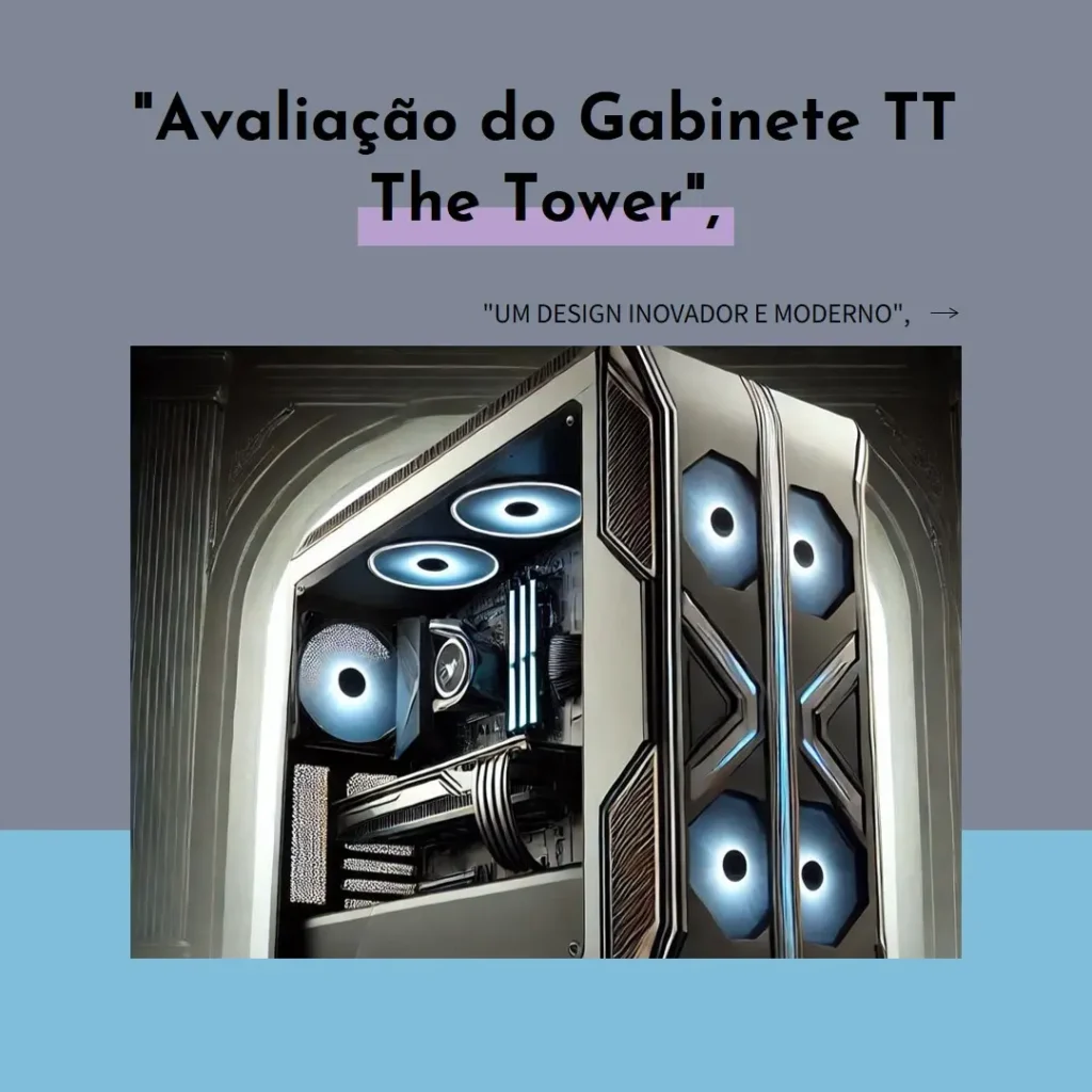 Gabinete TT The Tower 100 Mini Green: Compacto e Versátil para seu Setup