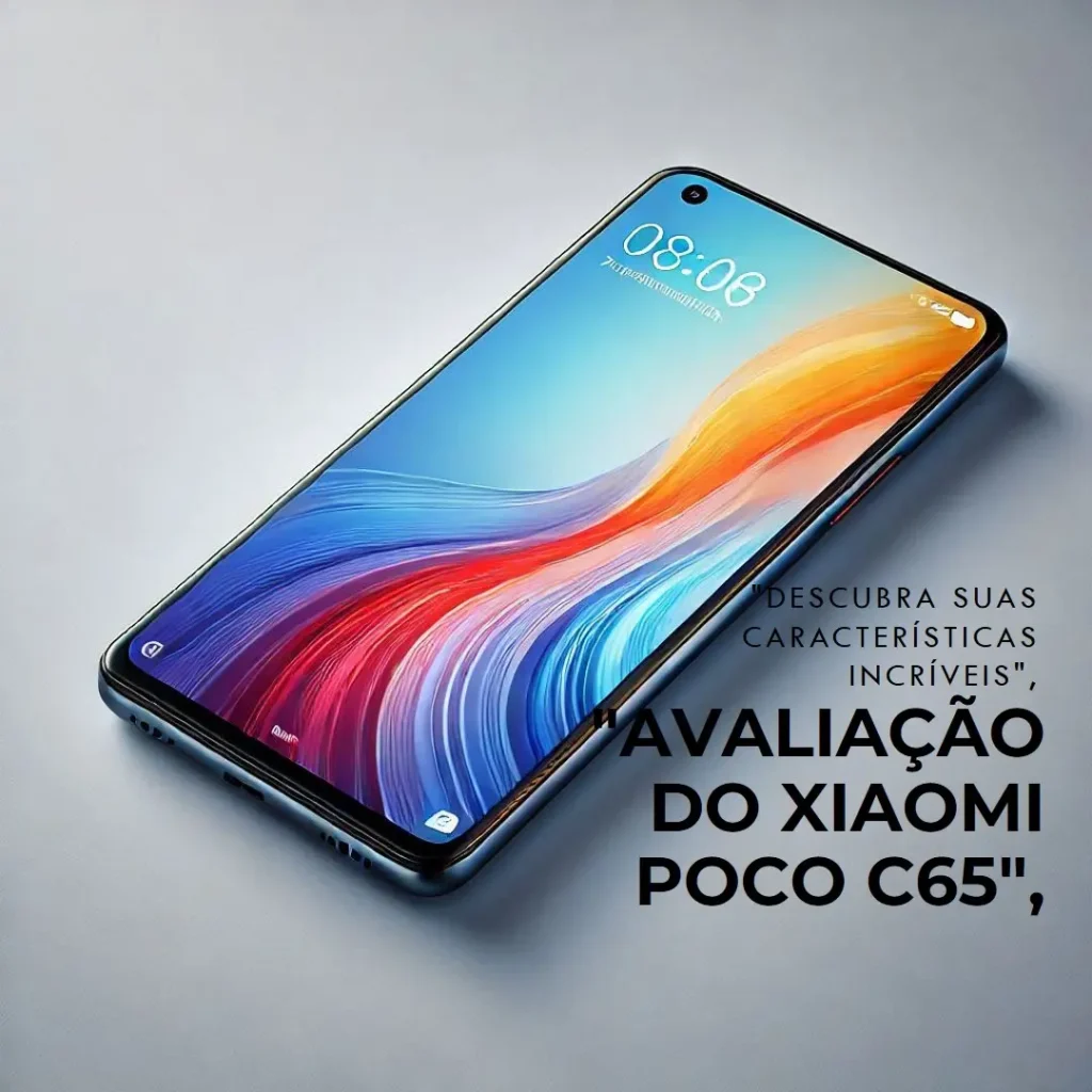 Smartfone Xiaomi POCO C65: 8GB de RAM, 256GB, Tela 90Hz e Bateria 5000mAh