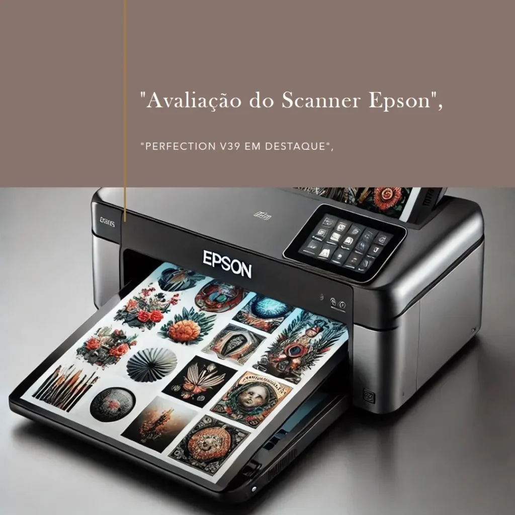 Scanner Epson Perfection V39 II: Alta Resolução e Conectividade USB