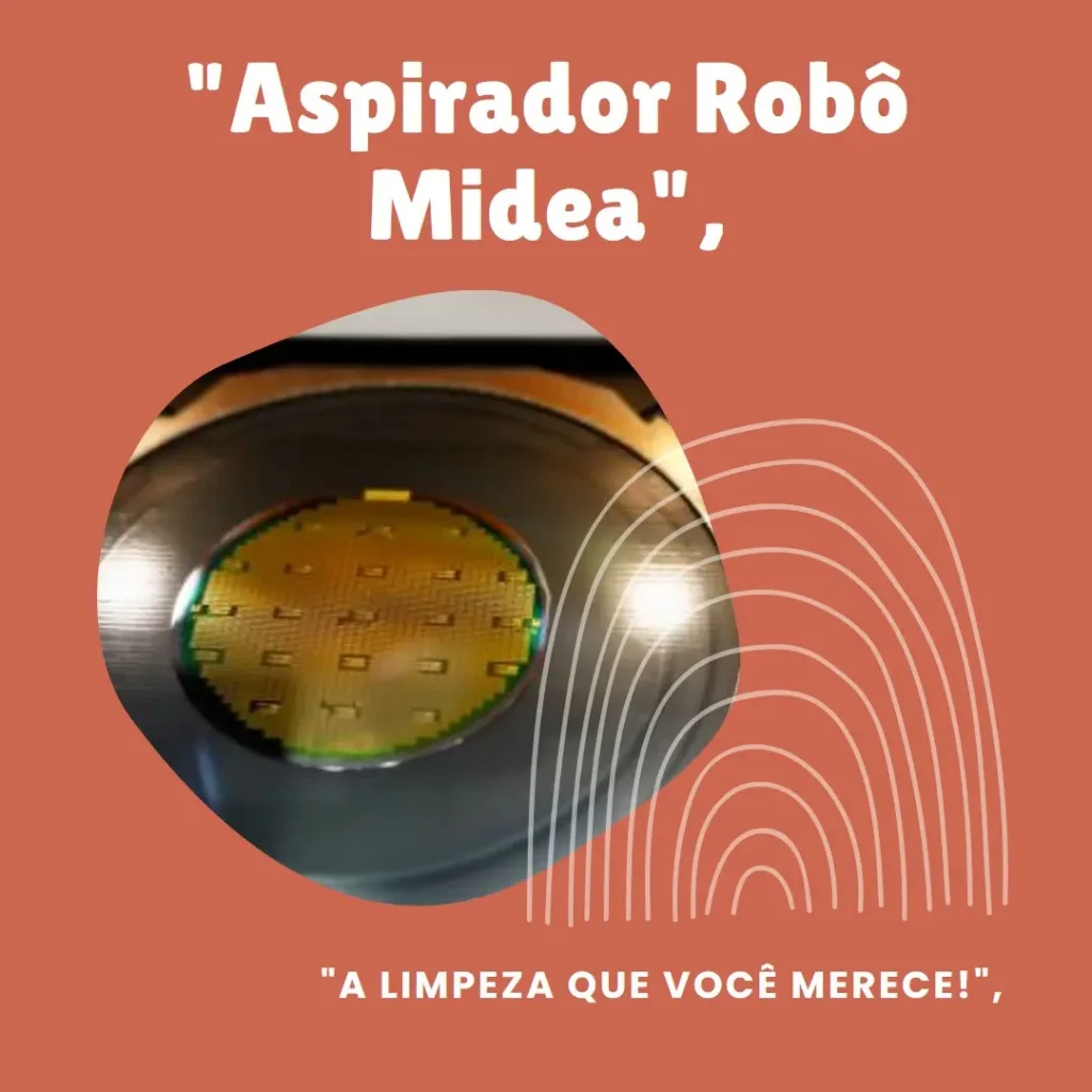 Aspirador de Pó Robô 1200 Midea: Potência, Autonomia e Praticidade