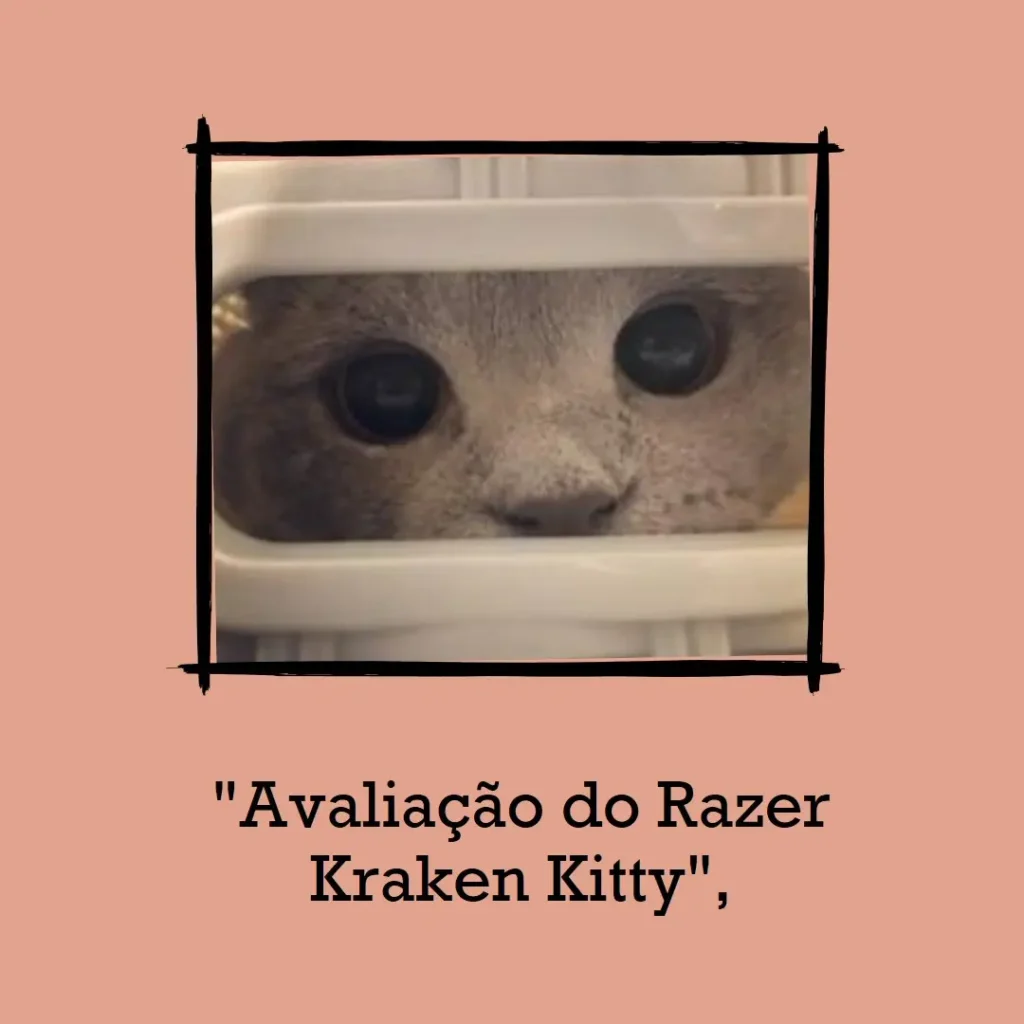 Razer Kraken BT Kitty Edition: Conexão Bluetooth 5.0 e Drivers de 40mm