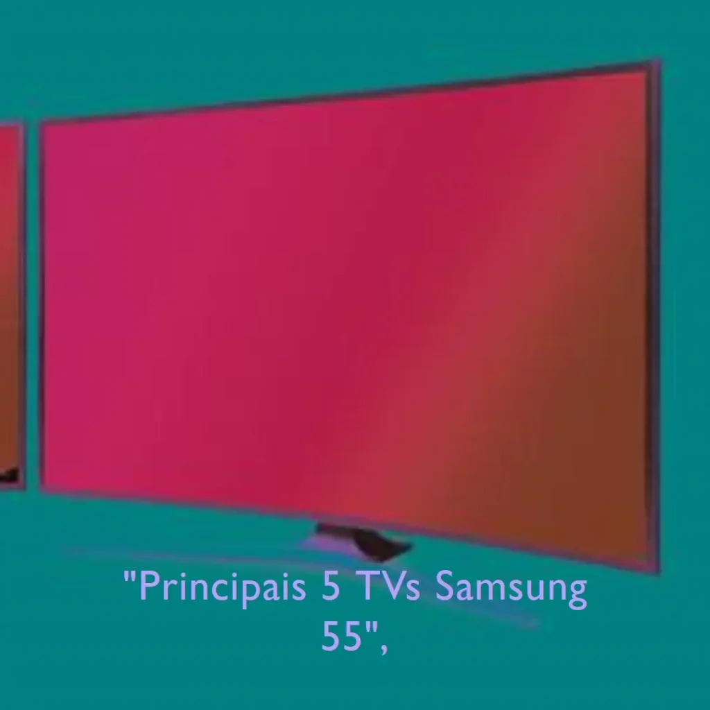 Principais 5  TV Samsung 55 QLED Q60