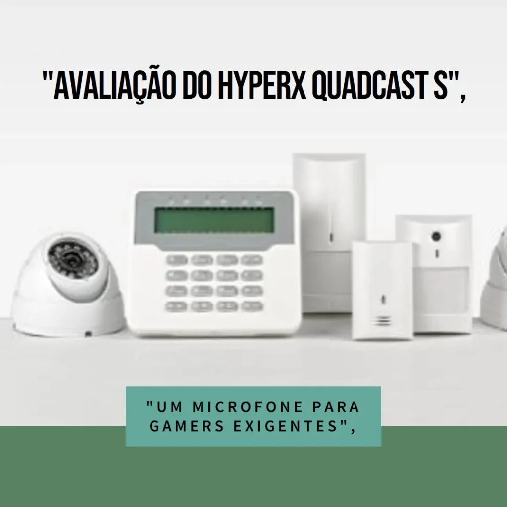 HyperX QuadCast S: Microfone USB com RGB e Função de Silenciamento