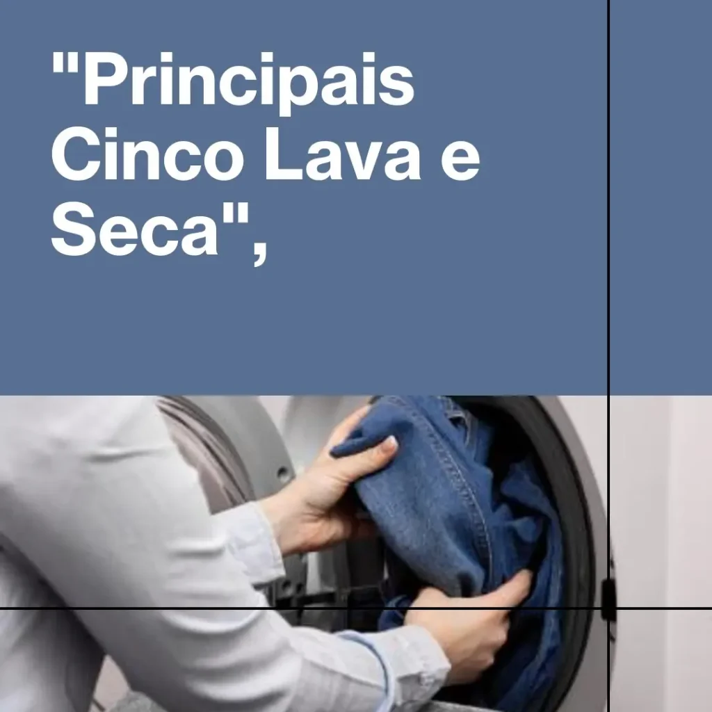 Principais Cinco  maquina lava e seca Samsung