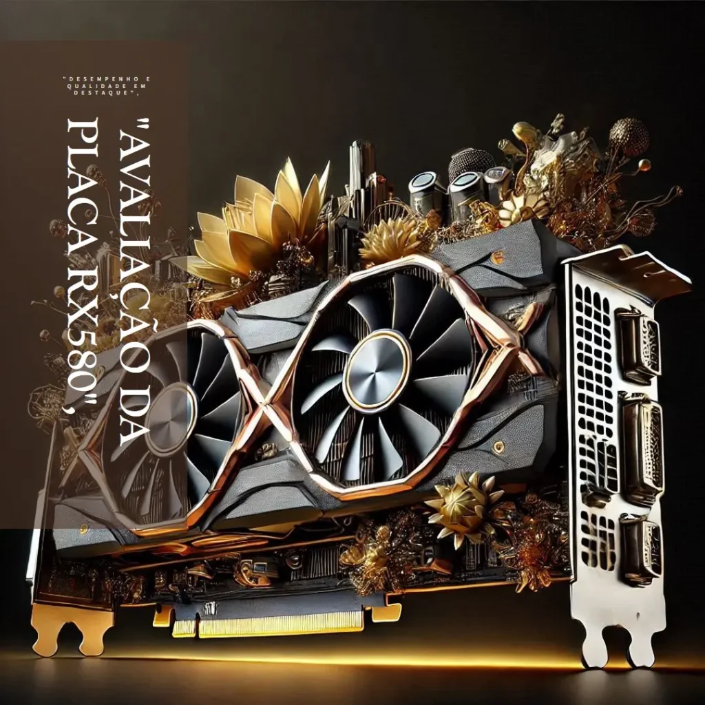 Placa de Vídeo AMD Radeon RX580 8GB 256Bits GDDR5 HDMI Gamer