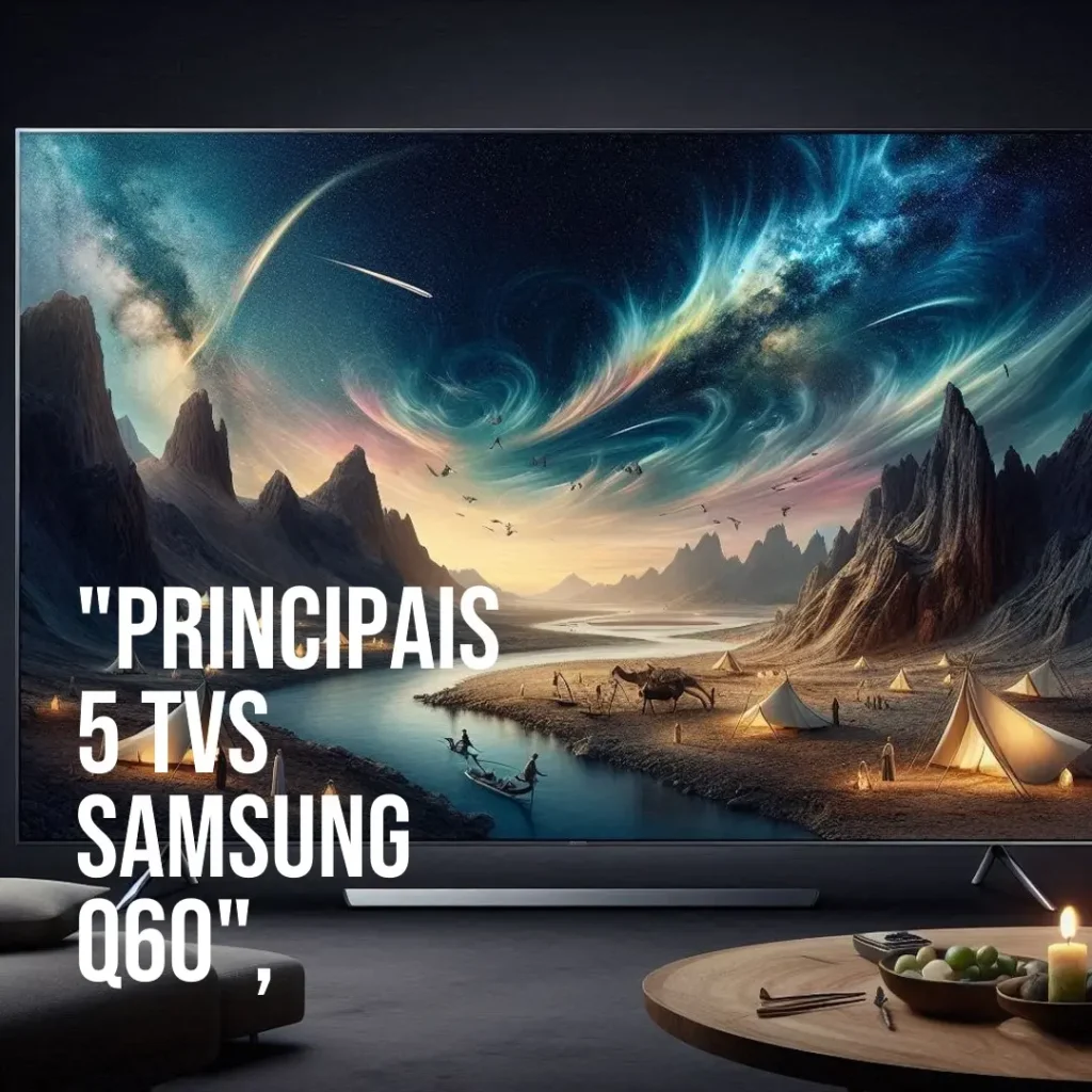 Principais 5  TV 55 Samsung Q60