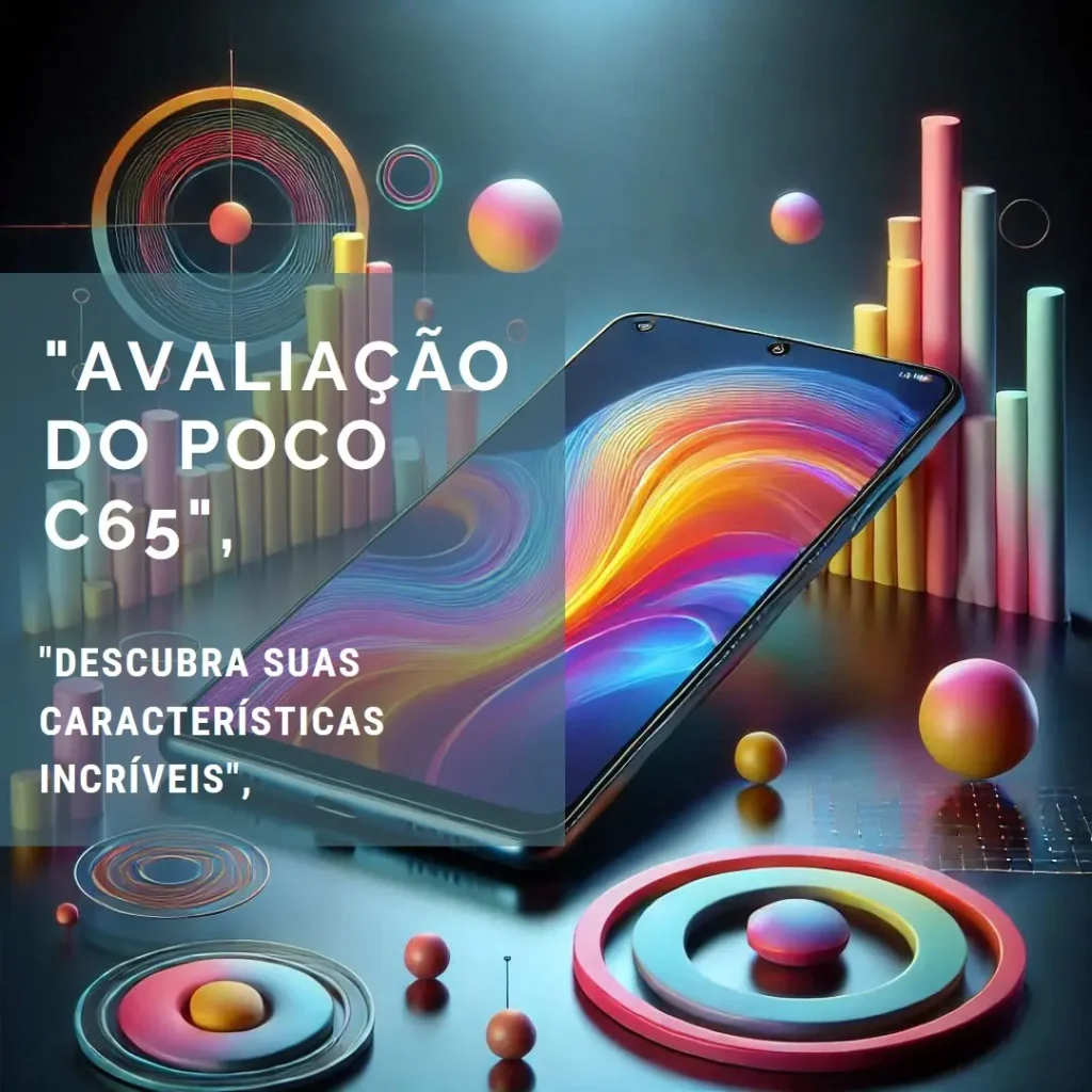 POCO C65 6GB+128GB: Tela 6.74", Câmera 50MP e Bateria de 5000mAh