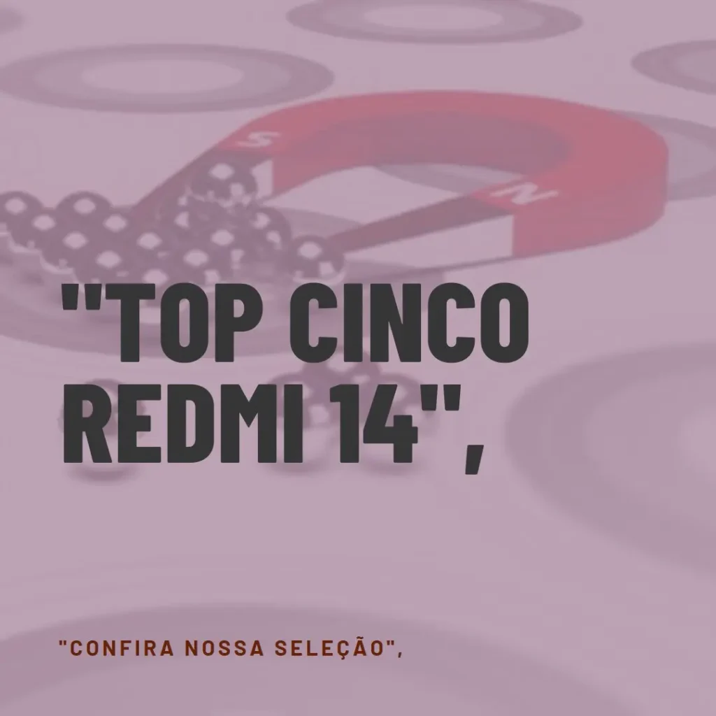 Top Cinco  Redmi 14