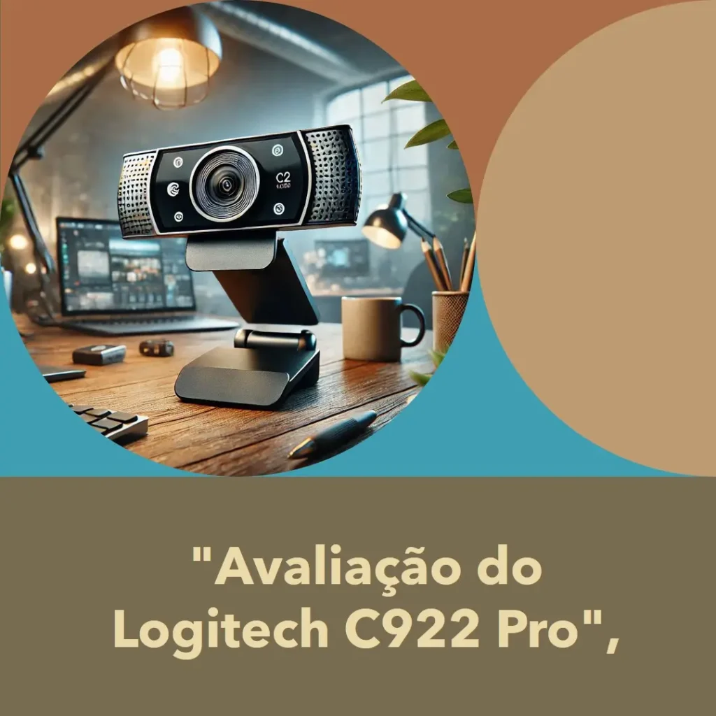 Logitech Webcam HD C922 Pro Streaming: Transmissão 1080p e Qualidade de Vídeo