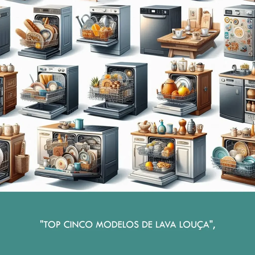 Top Cinco Modelos de lava louça midea