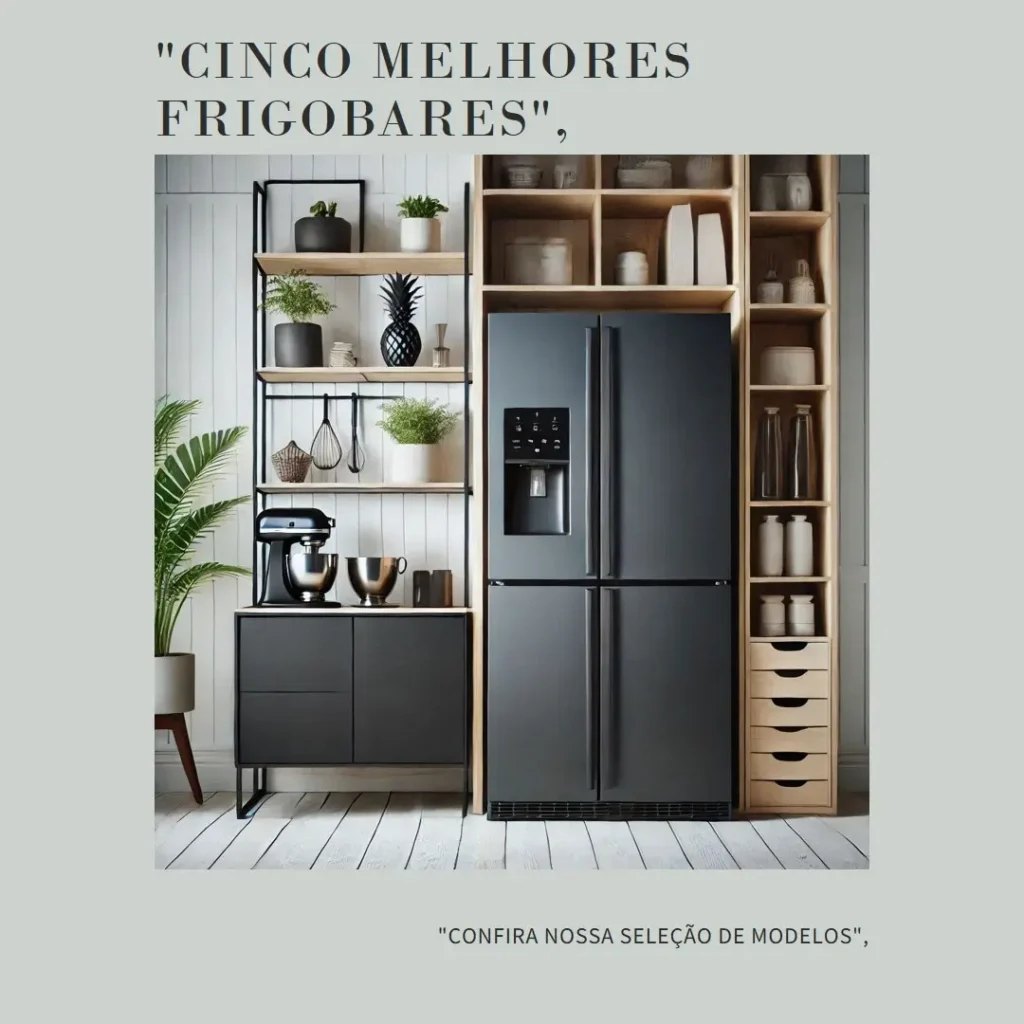 Cinco Melhores Modelos de frigobar black edition preto 67 litros midea