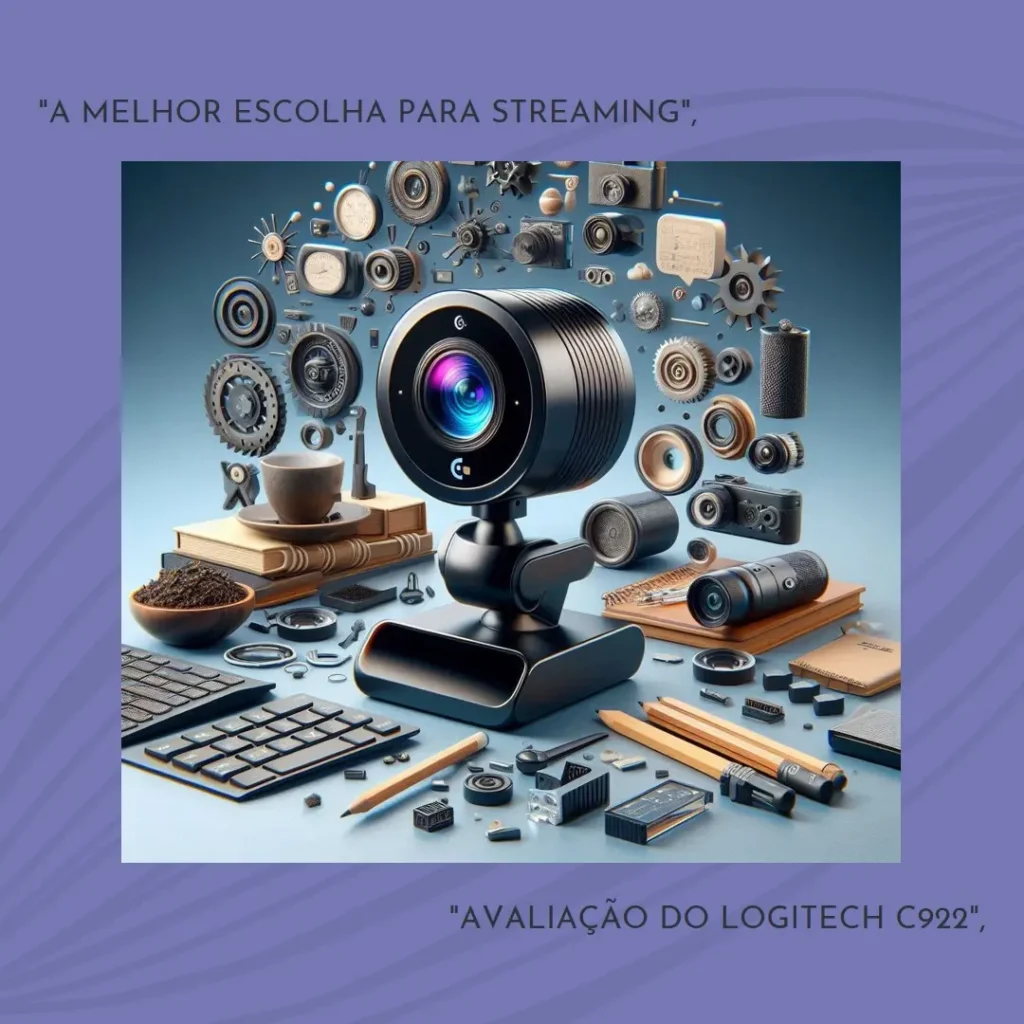 Logitech C922 Pro Stream Webcam 1080P: Ideal para Streaming e Gravações em HD