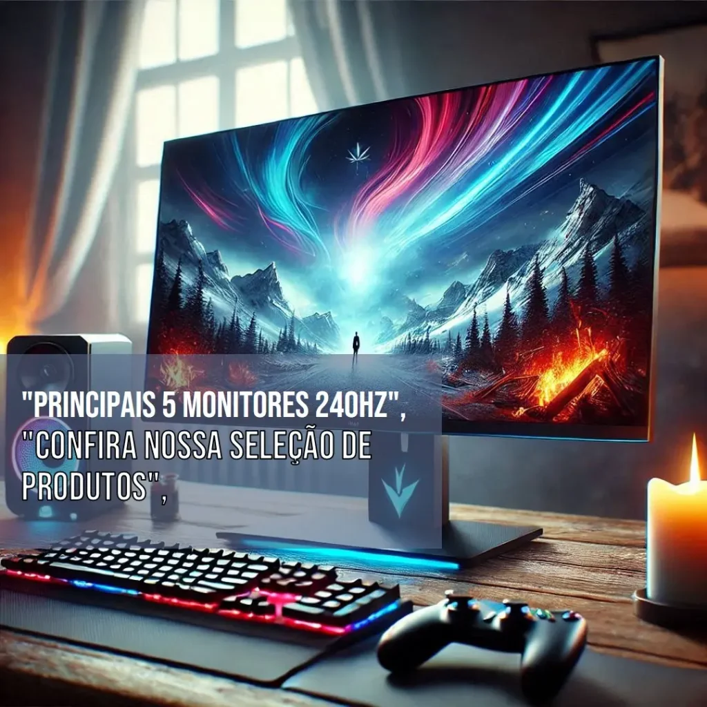Principais 5 monitor 240hz Agon